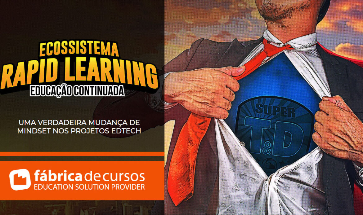 Ecossistema Rapid Learning da Fabrica de Cursos