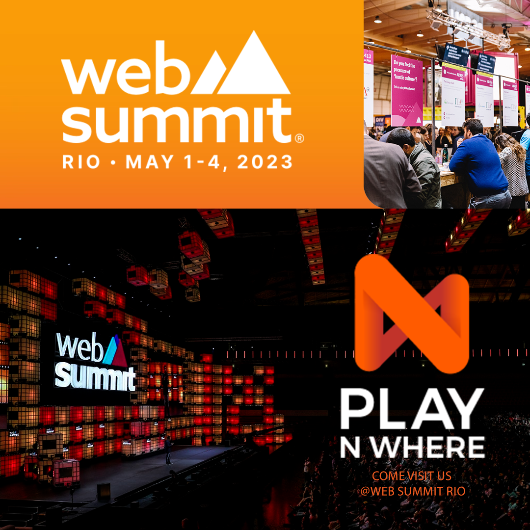 playNwhere é selecionado para o Web Summit Rio 2023