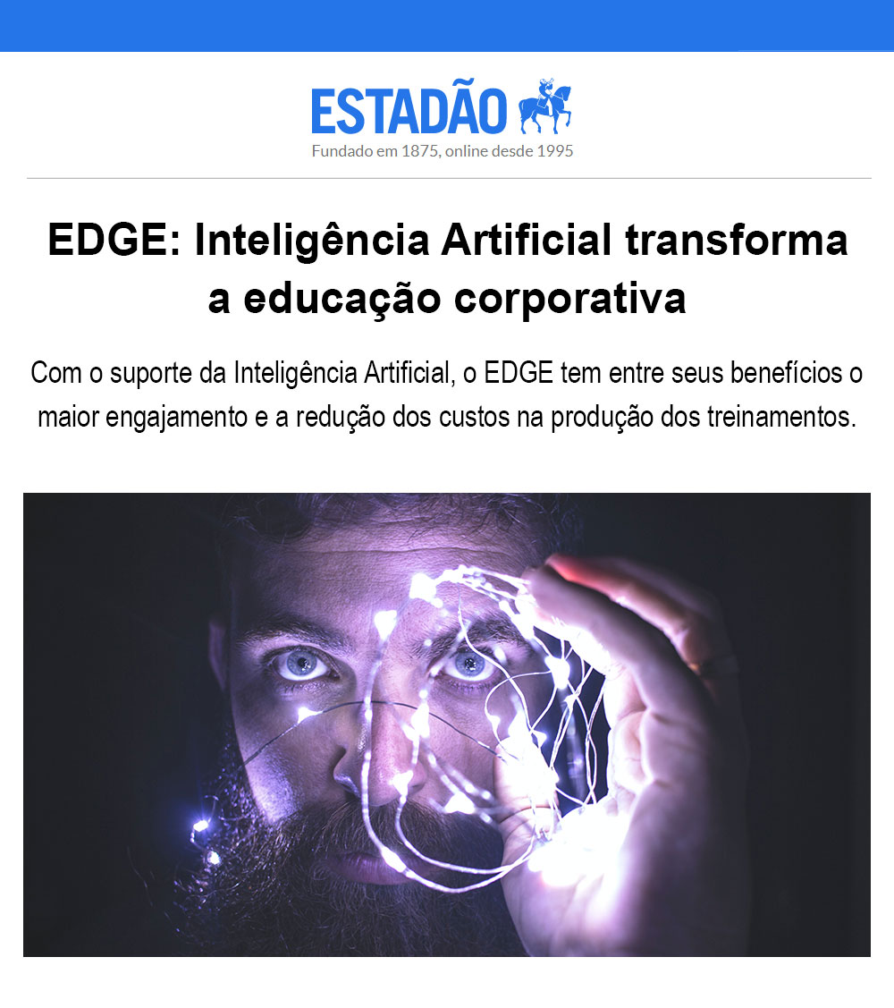 EDGE: Inteligência Artificial transforma a educação corporativa