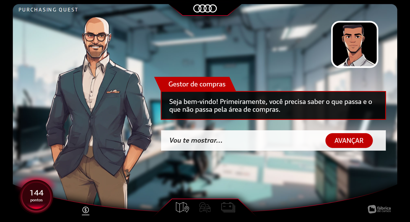 Como o game personalizado do playNwhere transformou o treinamento da Audi do Brasil