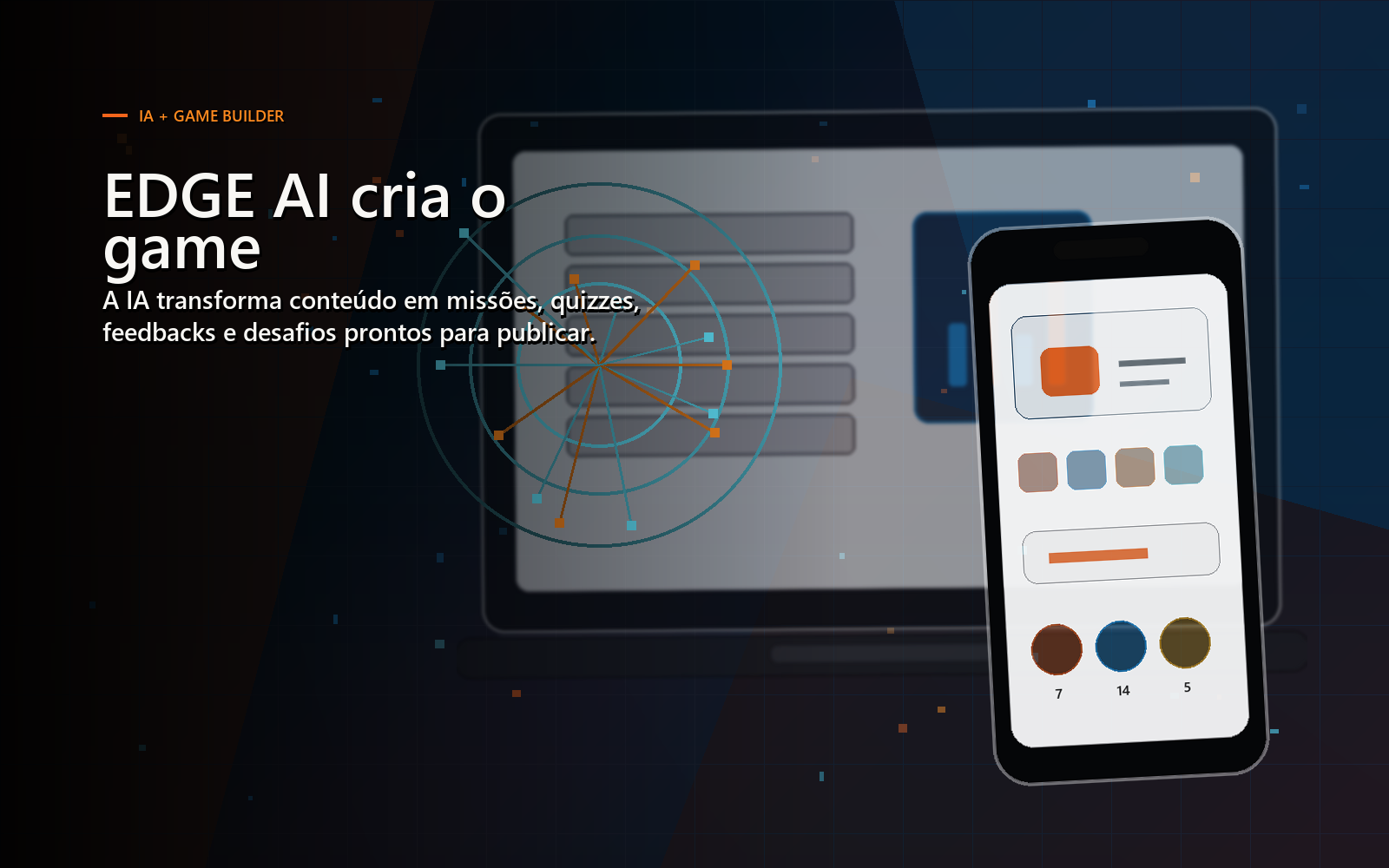 EDGE AI builder do playNwhere criando games e trilhas de aprendizagem com IA generativa